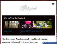 Tablet Screenshot of carrickaccommodation.ie